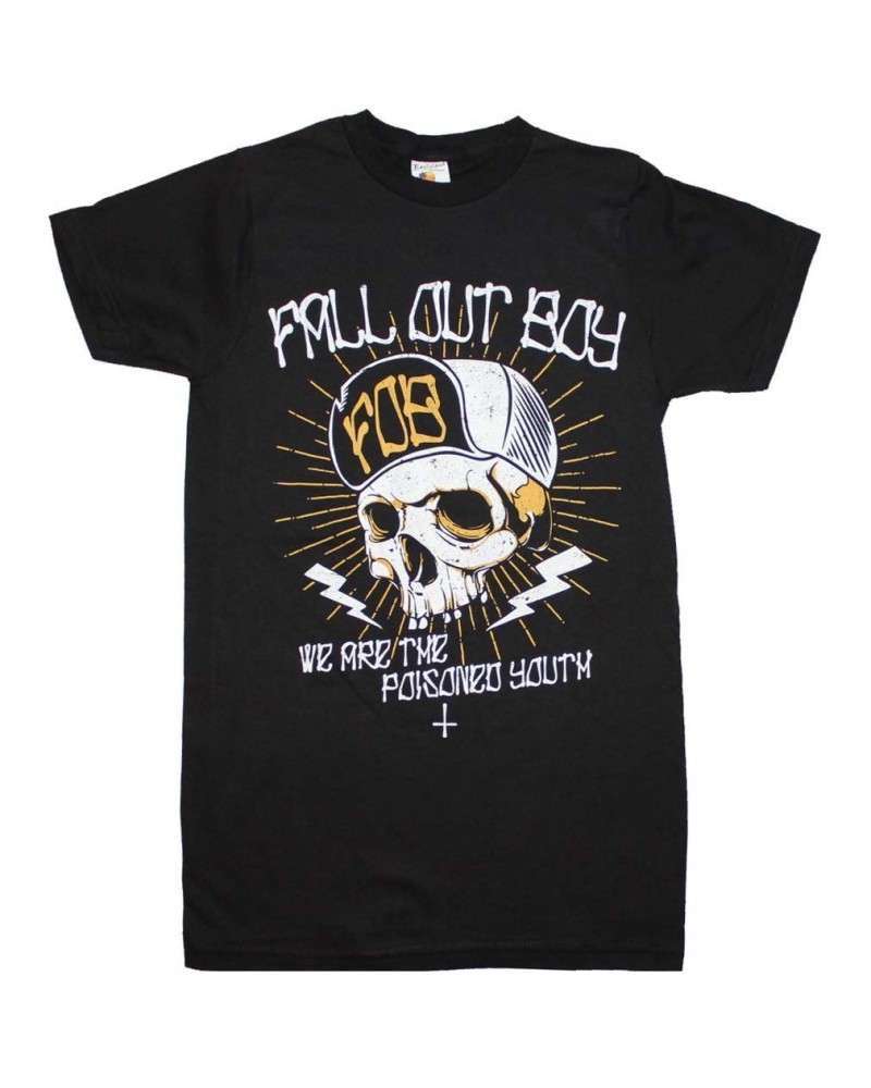 Fall Out Boy T Shirt | Fall Out Boy Poisoned Youth Men's T-Shirt $5.11 Shirts