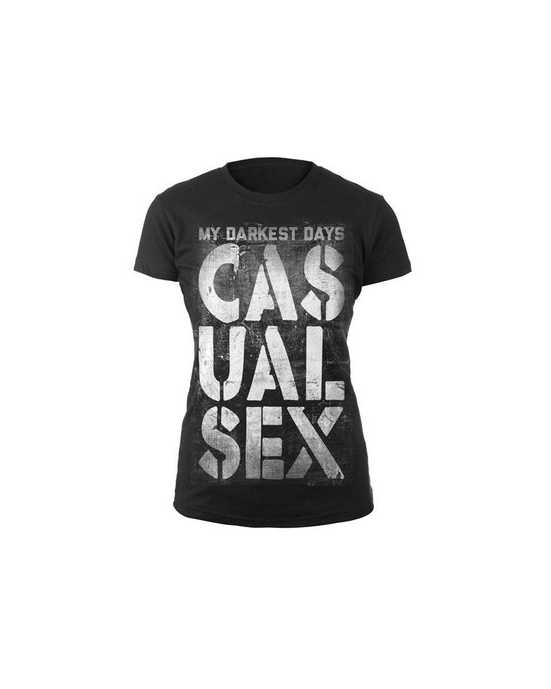 My Darkest Days Casual Sex Junior Tee $9.38 Shirts