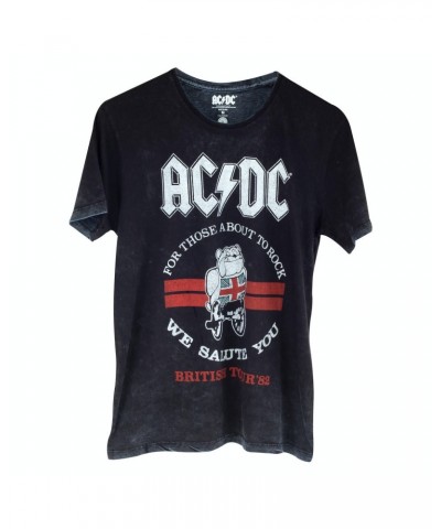 AC/DC For Those About To Rock We Salute You Black Wash T-Shirt $2.30 Shirts