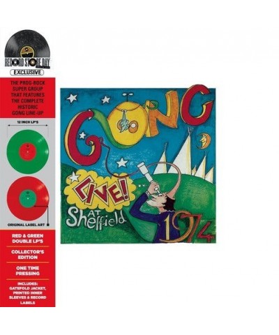 Gong Live! At Sheffield 1974 Vinyl Record $10.32 Vinyl