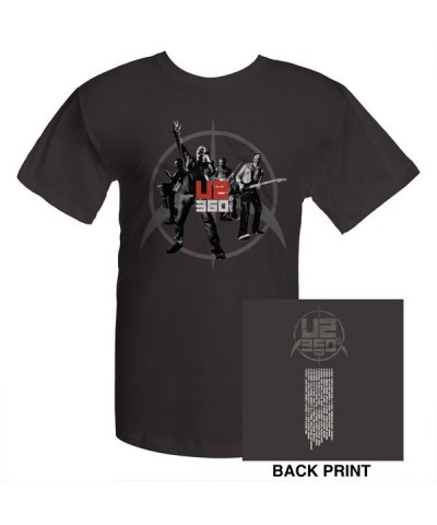 U2 Band Photo/European Tour Dates T-shirt $9.00 Shirts