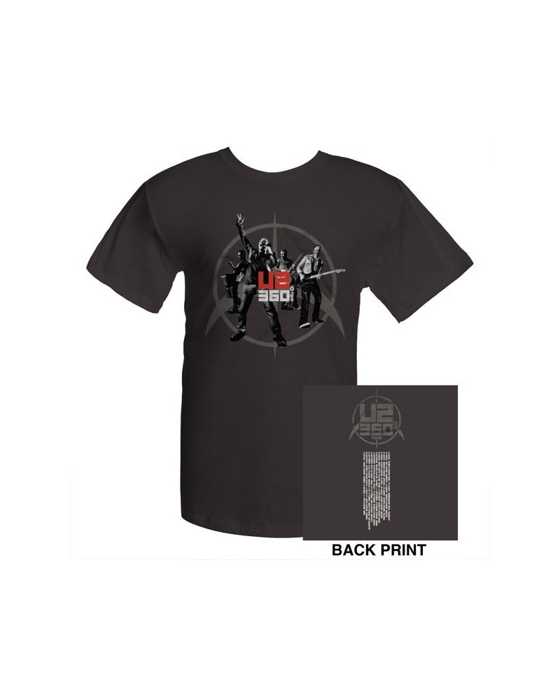 U2 Band Photo/European Tour Dates T-shirt $9.00 Shirts