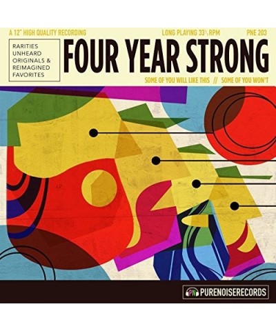 Four Year Strong SOME OF YOU WILL LIKE THIS & SOME OF YOU WON'T Vinyl Record $7.05 Vinyl