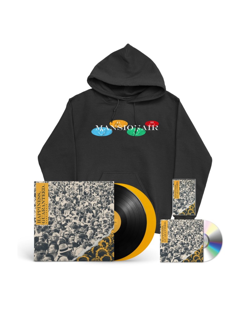 Mansionair Smiley Hoodie + Music Bundle $45.78 Sweatshirts