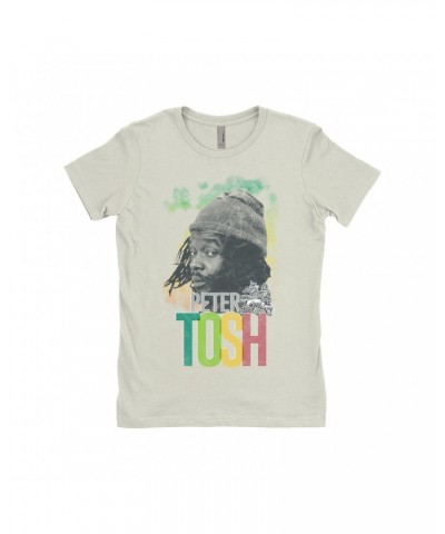 Peter Tosh Ladies' Boyfriend T-Shirt | Over The Shoulder Shirt $8.98 Shirts