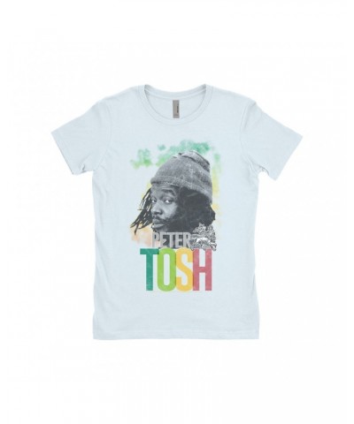 Peter Tosh Ladies' Boyfriend T-Shirt | Over The Shoulder Shirt $8.98 Shirts