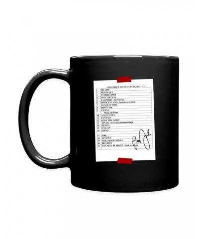 Billy Joel "8-5-23 Columbus Set List" Black Mug Online Exclusive $5.95 Drinkware