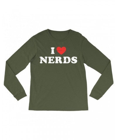 Garbage Long Sleeve Shirt | I Heart Nerds Worn By Shirley Manson Shirt $11.98 Shirts