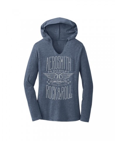 Aerosmith Bling Tri Blend Hoodie $22.06 Sweatshirts