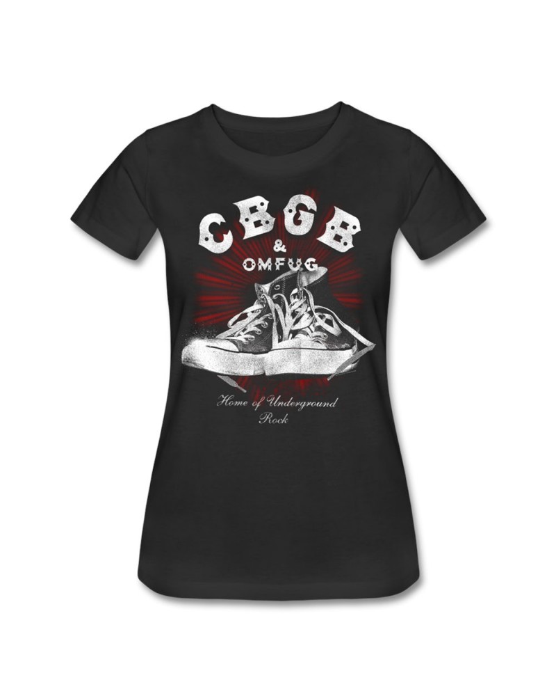 Cbgb Kicked T-Shirt (Women) $8.23 Shirts