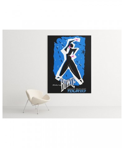 David Bowie Wall Art | Serious Moonlight Concert Tour Canvas Wrap $21.58 Decor