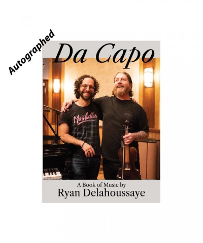 Tufstrings Ryan Delahoussaye - Autographed & Numbered Da Capo Music Book + CD $13.50 CD