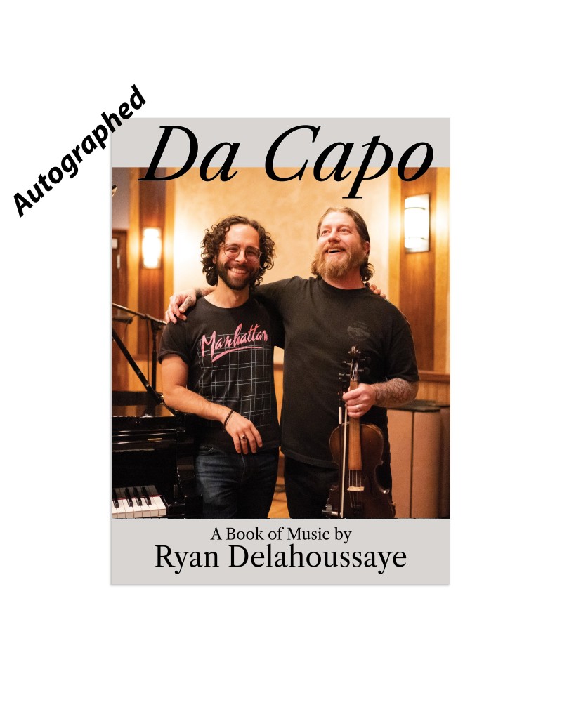 Tufstrings Ryan Delahoussaye - Autographed & Numbered Da Capo Music Book + CD $13.50 CD