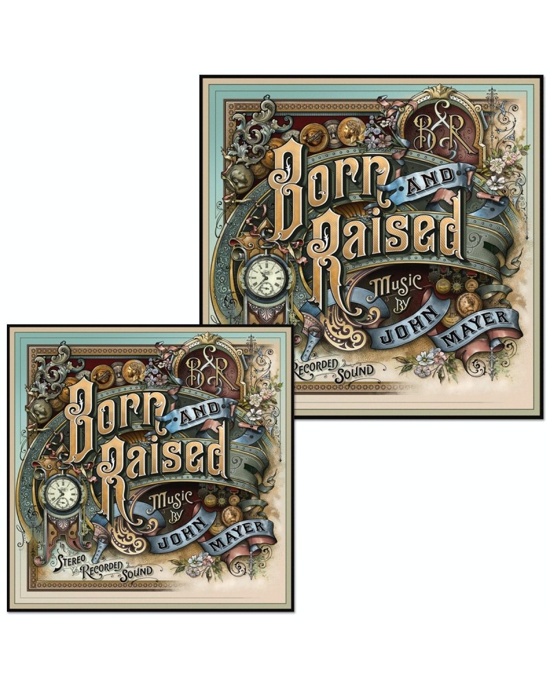 John Mayer Born and Raised Vinyl Sticker Set $2.35 Vinyl