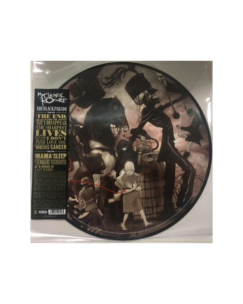 My Chemical Romance BLACK PARADE (X) (PICTURE DISC) Vinyl Record $8.64 Vinyl