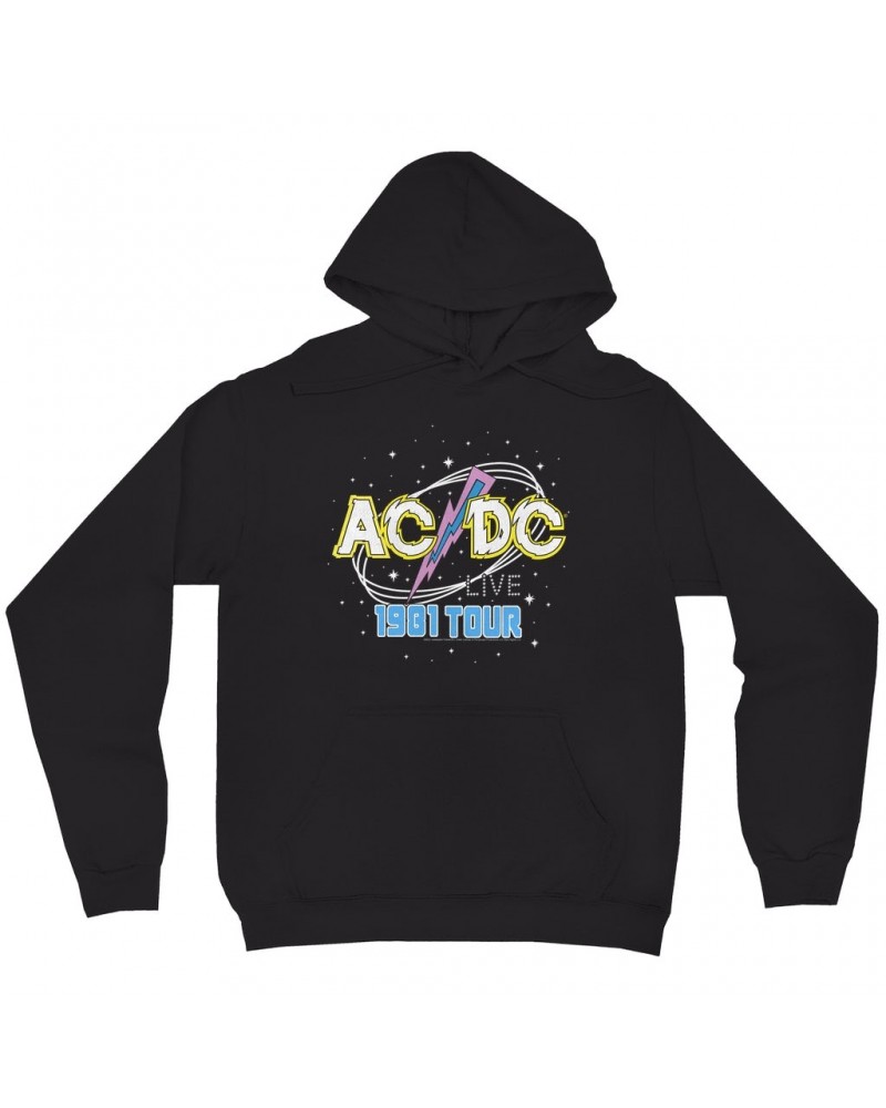 AC/DC Hoodie | LIVE 1981 Tour Design Hoodie $12.38 Sweatshirts