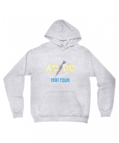 AC/DC Hoodie | LIVE 1981 Tour Design Hoodie $12.38 Sweatshirts