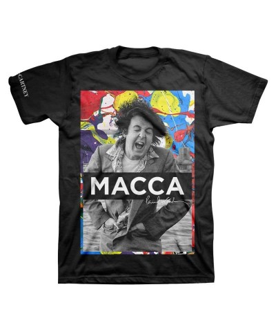 Paul McCartney Macca Splatter Frame Tee $12.40 Shirts