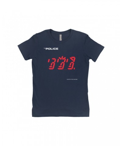 The Police Ladies' Boyfriend T-Shirt | Ghost In The Machine Album Cover Shirt $10.73 Shirts