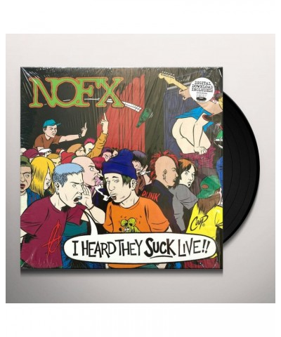 NOFX I Heard They Suck Live Vinyl Record $7.60 Vinyl