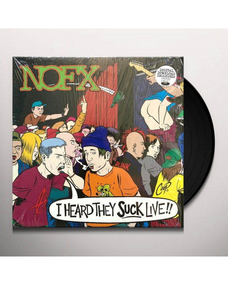 NOFX I Heard They Suck Live Vinyl Record $7.60 Vinyl