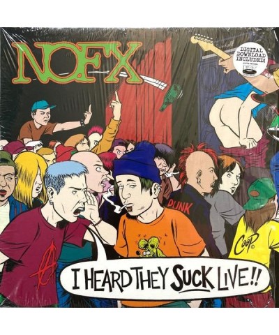 NOFX I Heard They Suck Live Vinyl Record $7.60 Vinyl