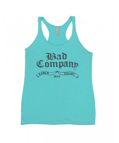 Bad Company Bold Colored Racerback Tank | Earl's Court 1977 Concert Shirt $12.16 Shirts