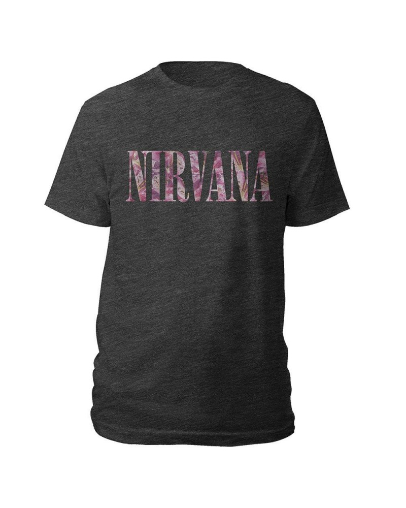 Nirvana "Floral Logo" Tee $9.12 Shirts