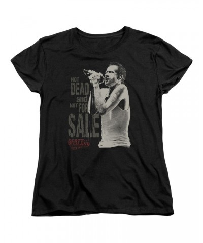 Scott Weiland Women's Shirt | NOT DEAD Ladies Tee $7.80 Shirts