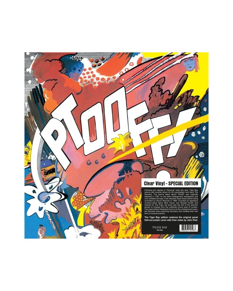 Deviants LP - Ptooff! (Clear Vinyl) $11.83 Vinyl