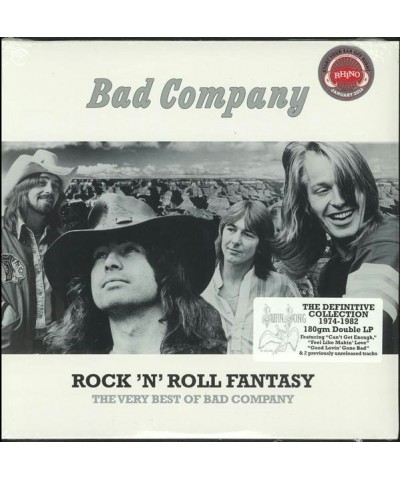 Bad Company ROCK N ROLL FANTASY Vinyl Record $12.40 Vinyl