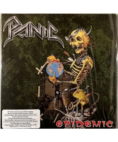 PANIC EPIDEMIC (GREEN VINYL) Vinyl Record $9.30 Vinyl