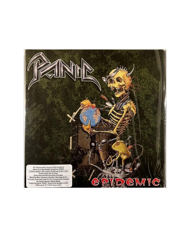 PANIC EPIDEMIC (GREEN VINYL) Vinyl Record $9.30 Vinyl