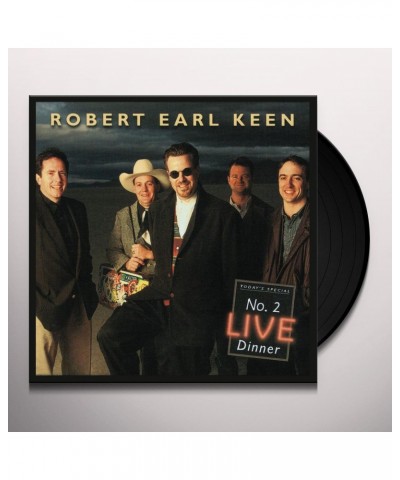 Robert Earl Keen No. 2 Live Dinner Vinyl Record $9.02 Vinyl