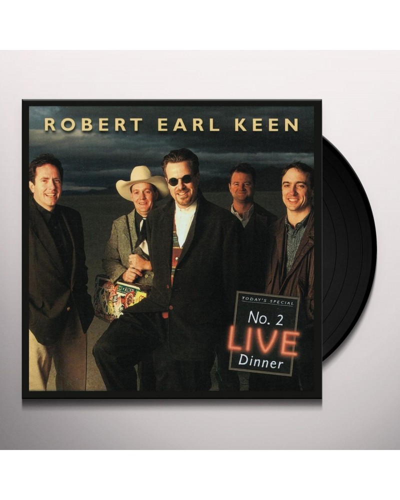 Robert Earl Keen No. 2 Live Dinner Vinyl Record $9.02 Vinyl