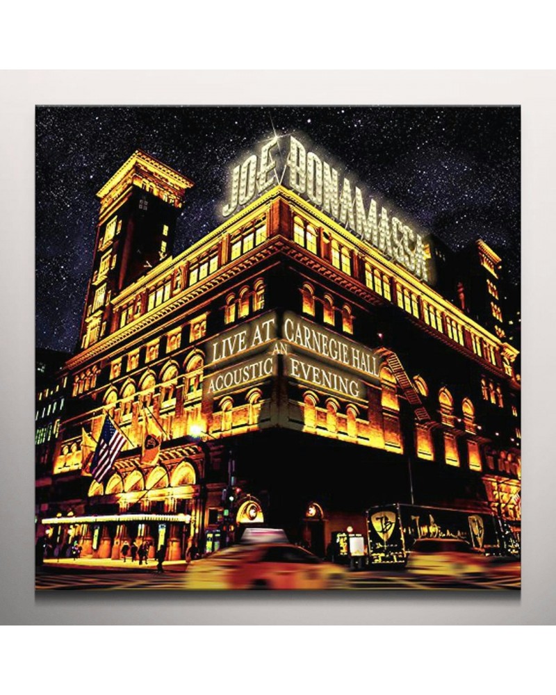 Joe Bonamassa LIVE AT CARNEGIE HALL: AN ACOUSTIC EVENING Vinyl Record - Gold Disc $25.80 Vinyl