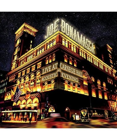 Joe Bonamassa LIVE AT CARNEGIE HALL: AN ACOUSTIC EVENING Vinyl Record - Gold Disc $25.80 Vinyl