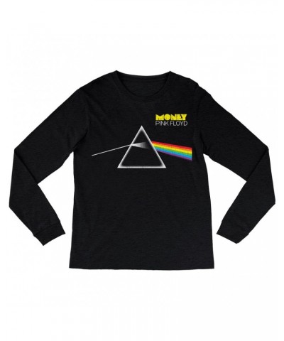 Pink Floyd Long Sleeve Shirt | Money Album Distressed Shirt $12.88 Shirts