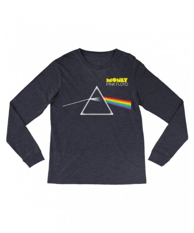 Pink Floyd Long Sleeve Shirt | Money Album Distressed Shirt $12.88 Shirts