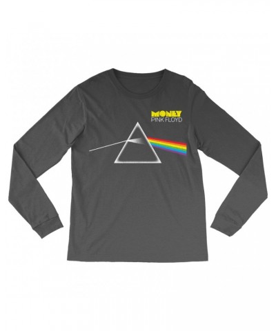 Pink Floyd Long Sleeve Shirt | Money Album Distressed Shirt $12.88 Shirts