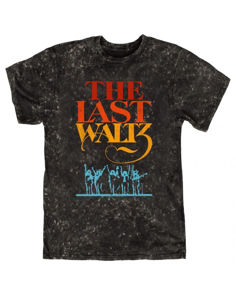 The Band T-shirt | The Last Waltz Movie Logo Mineral Wash Shirt $13.18 Shirts