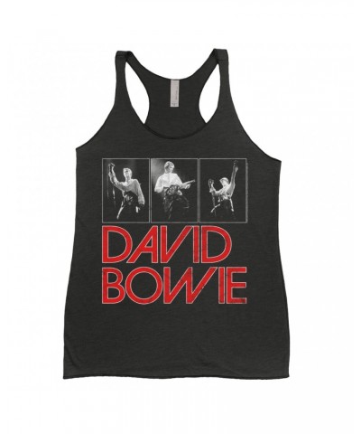 David Bowie Ladies' Tank Top | Heroes On Stage Shirt $9.26 Shirts