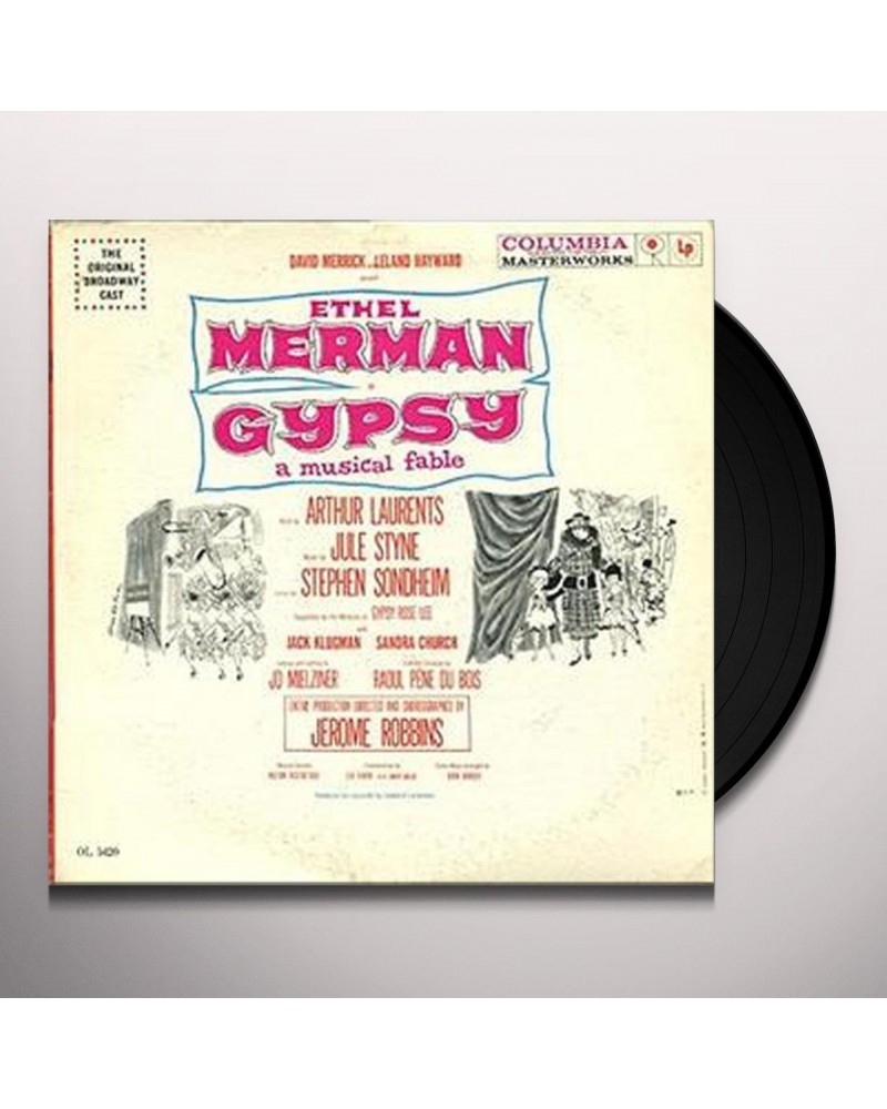 Original Cast Gypsy (Original Broadway Cast Recording) (LP) Vinyl Record $9.06 Vinyl