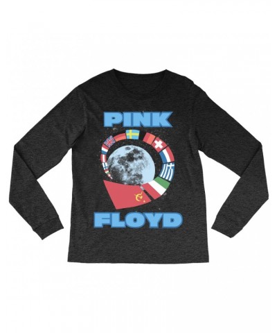 Pink Floyd Long Sleeve Shirt | Flags World Tour 1989 Shirt $12.88 Shirts