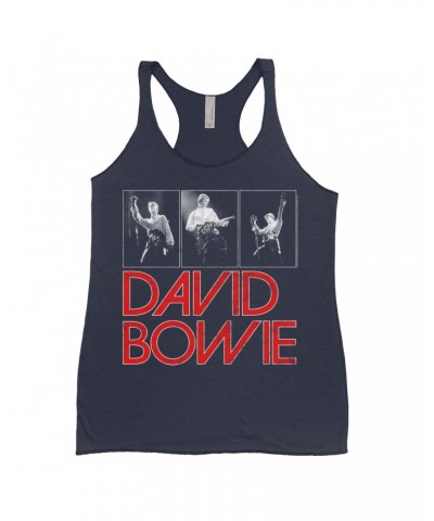 David Bowie Ladies' Tank Top | Heroes On Stage Shirt $9.26 Shirts