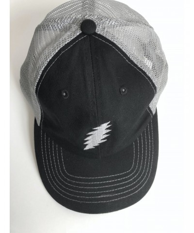 Grateful Dead Bolt Mesh Back Hat (Black/Grey) $11.00 Hats