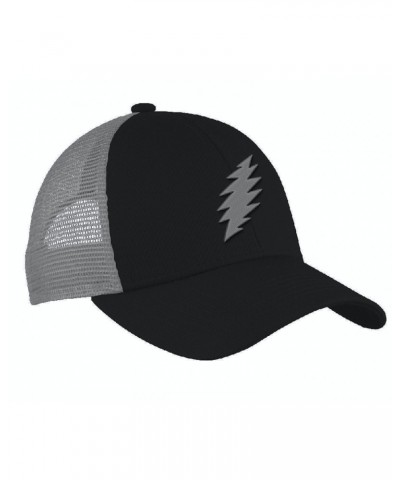 Grateful Dead Bolt Mesh Back Hat (Black/Grey) $11.00 Hats