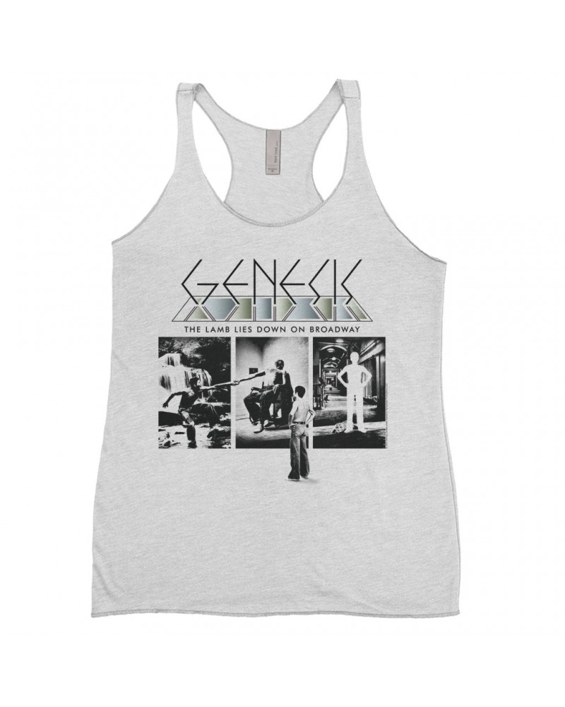 Genesis Ladies' Tank Top | The Lamb Lies Down On Broadway Poster Shirt $10.13 Shirts