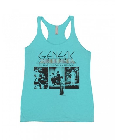 Genesis Ladies' Tank Top | The Lamb Lies Down On Broadway Poster Shirt $10.13 Shirts