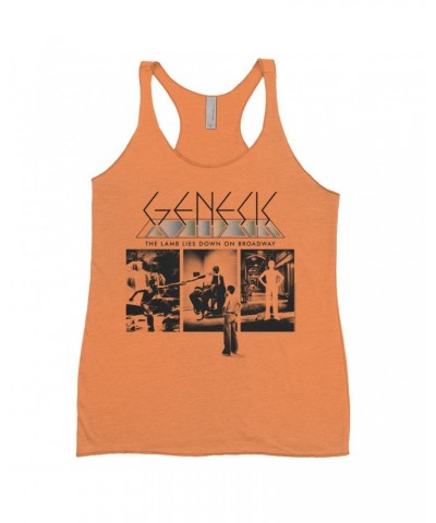 Genesis Ladies' Tank Top | The Lamb Lies Down On Broadway Poster Shirt $10.13 Shirts